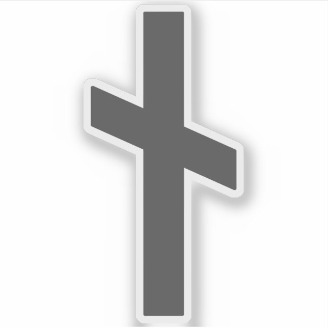 Adesivo Rune Nauthiz (cinza) (Frente)