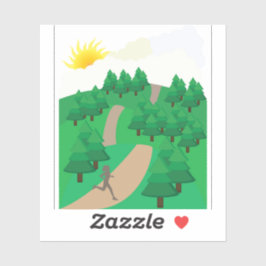 Adesivo Running Outdoors