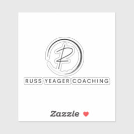 Adesivo Russ Yeager Coaching Signature Logo