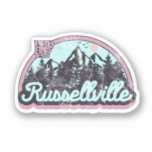 Adesivo Russellville, Arkansas Sticker