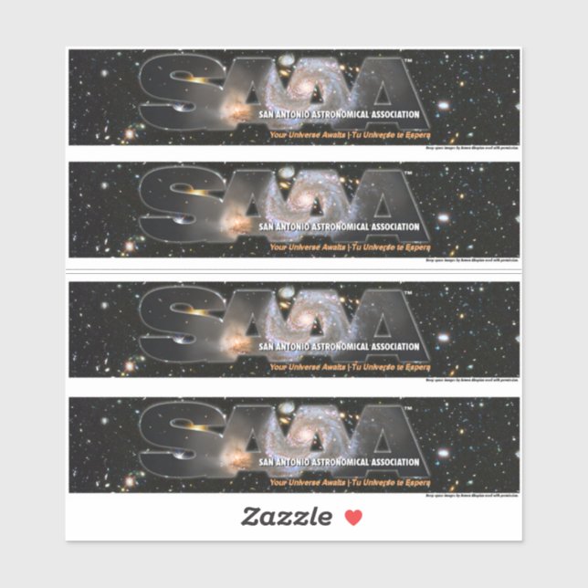 Adesivo SAAA logo stickers (Folha)