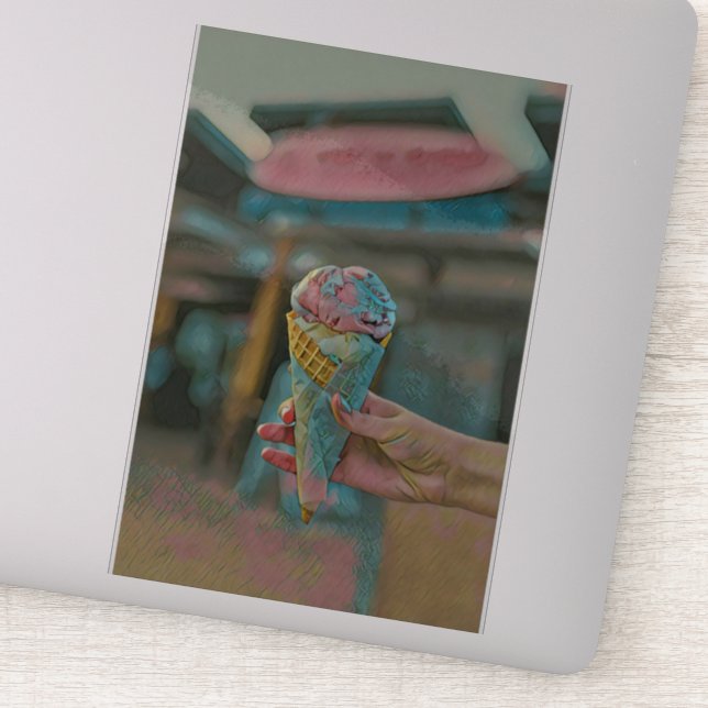 Adesivo Sabor sorvete (Detalhe)