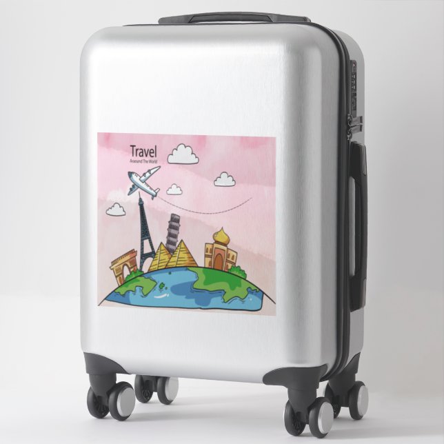 Adesivo Saco turístico (Mala)