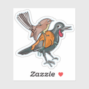 Adesivo Saddleback e Fantail