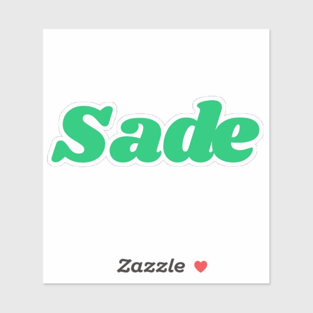 Adesivo Sade (Folha)
