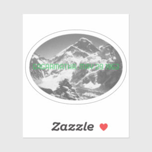 Adesivo Sagarmatha, (Everest) Primeira Ascensão Souvenir