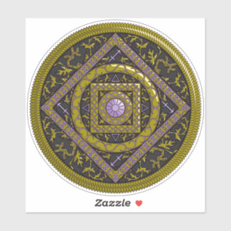 Adesivo Sagittarius Mandala