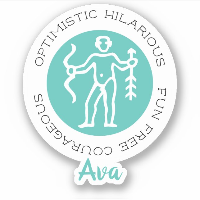 Adesivo Sagittarius Sticker (Frente)