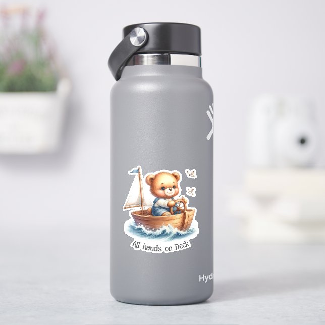 Adesivo Sailor Teddy Bear (HidroFlask)