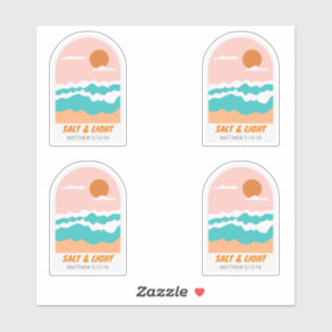 Adesivo Sal E Luz Cristãos