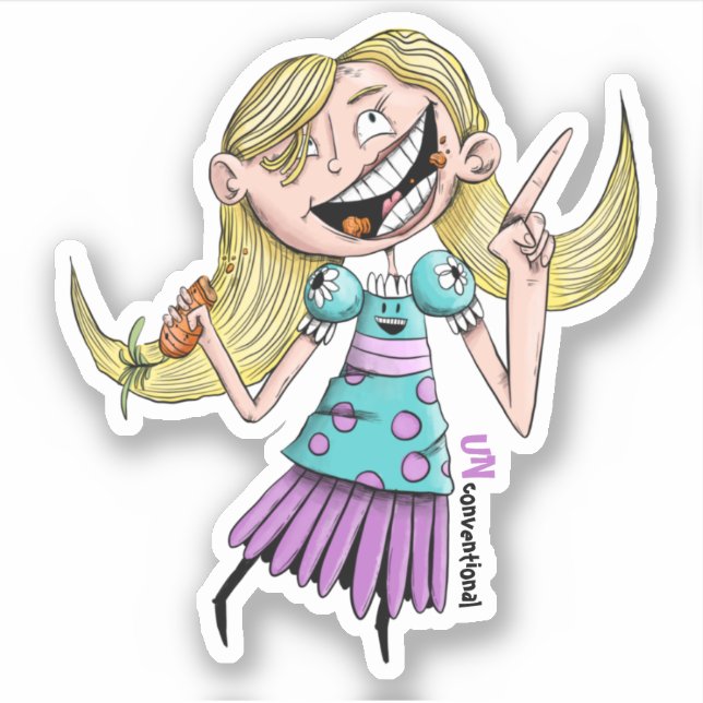 Adesivo Sally Ranchingson Sticker (Frente)