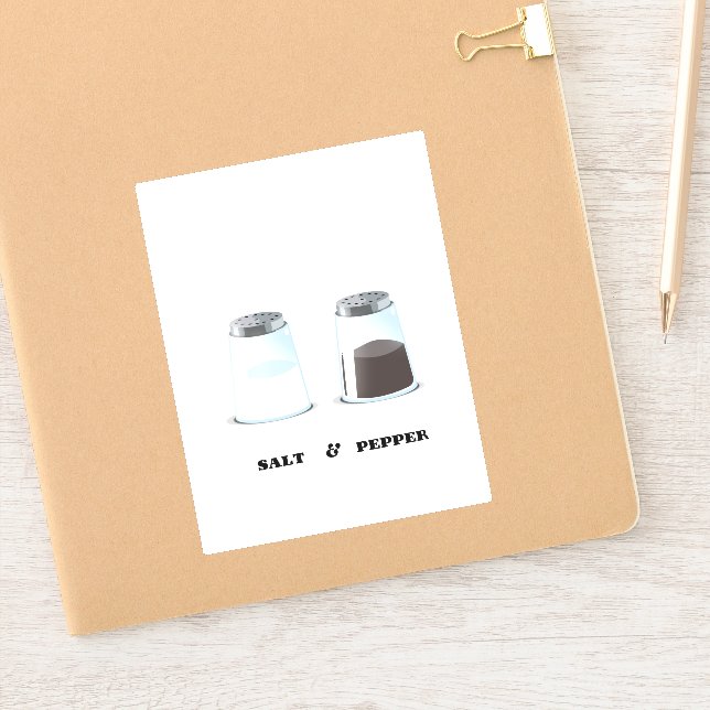 Adesivo Salt & Pepper (Notebook)
