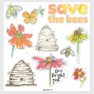 Adesivo Salve As Abelhas E O Mel Da Abelha