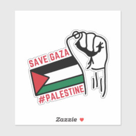 ADESIVO SALVE PALESTINA SALVE GAZA