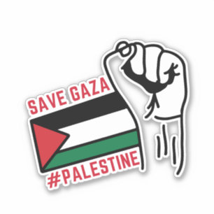 ADESIVO SALVE PALESTINA SALVE GAZA