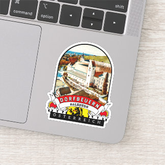 Adesivo Salzburg Dorfbeuern Österreich Souvenir 