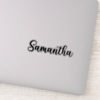 Samantha Name - Caligrafia manuscrita