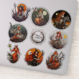 Adesivo Samhain Pagan Vinyl Sticker Set