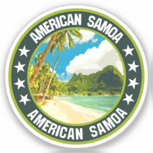 Adesivo Samoa Americana