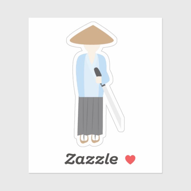 Adesivo Samurai (Folha)