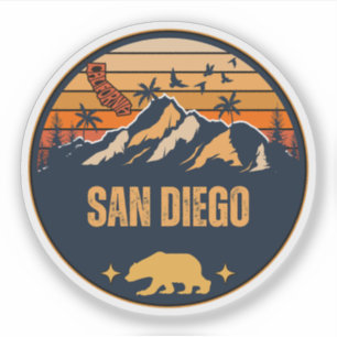Adesivo San Diego, Califórnia