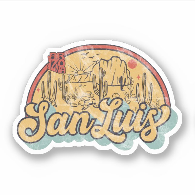Adesivo San Luis, Arizona  (Frente)
