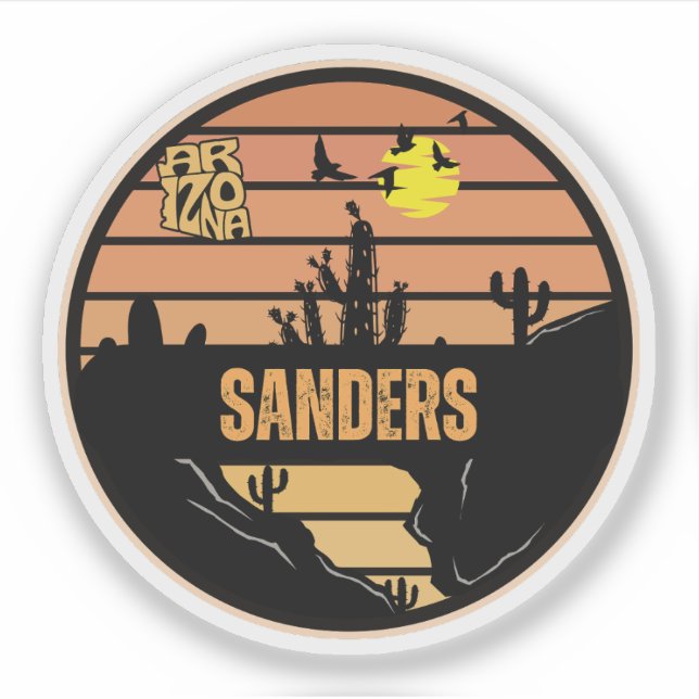 Adesivo Sanders, Arizona (Frente)