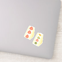 Sanduíches De fruta E De Sobremesa De Creme