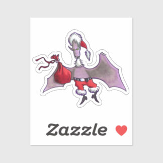 Adesivo Santa Bat contour sticker tiny