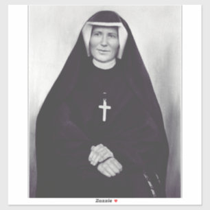 Adesivo Santa Faustina Kowalska Apóstola da Divina Miseric