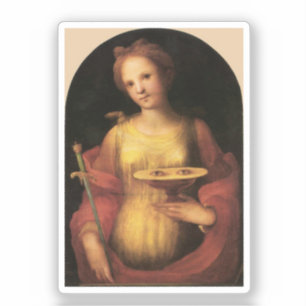 Adesivo Santa Lúcia por Domenico Beccafumi, 1521