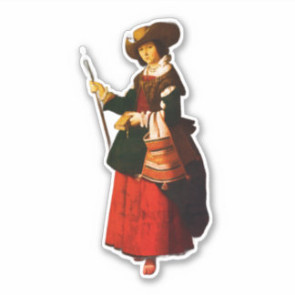 Adesivo Santa Margarida como pastora