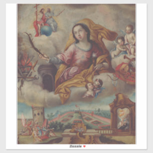 Adesivo Santo Barbara Virgin e mártir