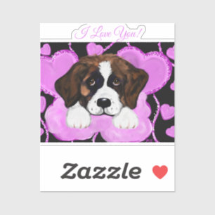 ADESIVO SANTO BERNARD DOG