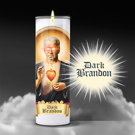 Adesivo Santo Dark Brandon Prayer Candle