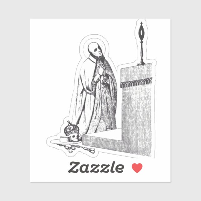 Adesivo Santo Francis Borgia Duke of Gandía (Folha)