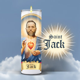 Adesivo Santo Jack Smith Prayer Candle