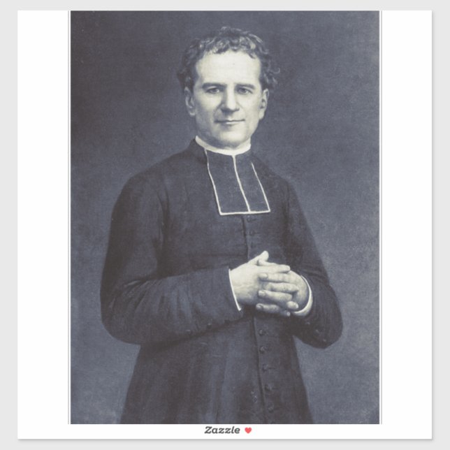 Adesivo Santo John Bosco Padre e Professor da Juventude (Folha)