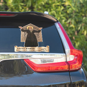 Adesivo Santo Maron, Vinheta da Igreja Maronita