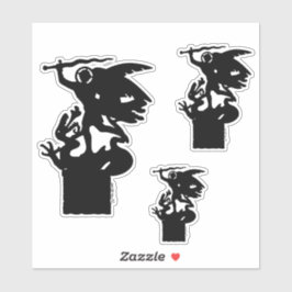 Adesivo Santo Michael e Dragon