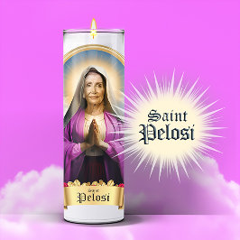 Adesivo Santo Nancy Pelosi Prayer Candle