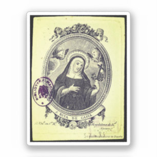 Adesivo Santo Rita de Cascia