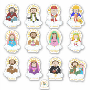 Adesivo Santos do Advent