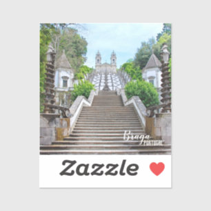 Adesivo Santuário Católico Bom Jesus de Braga, Portugal