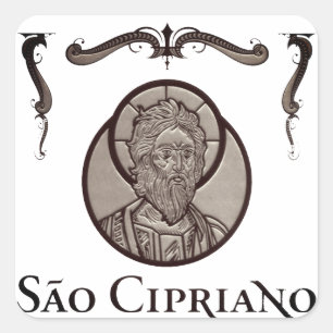 Adesivo "São Cipriano (o Bruxo - capa de Aco)"