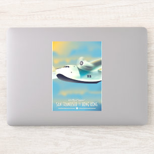 Adesivo São Francisco a Hong Kong por clipe