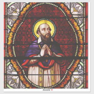Adesivo São Francisco de Sales Bispo de Genebra