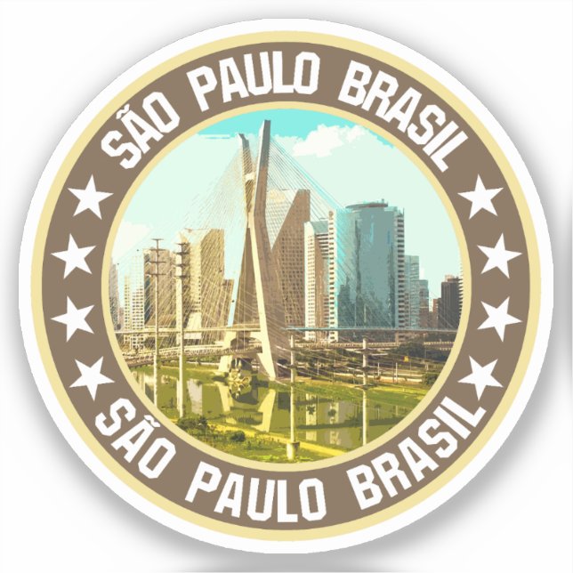 Adesivo São Paulo (Frente)