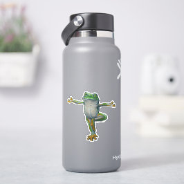 Adesivo Sapo de Yoga