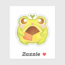 Sapo Verde Bonito Segurando Cookie Polvoron Mexica